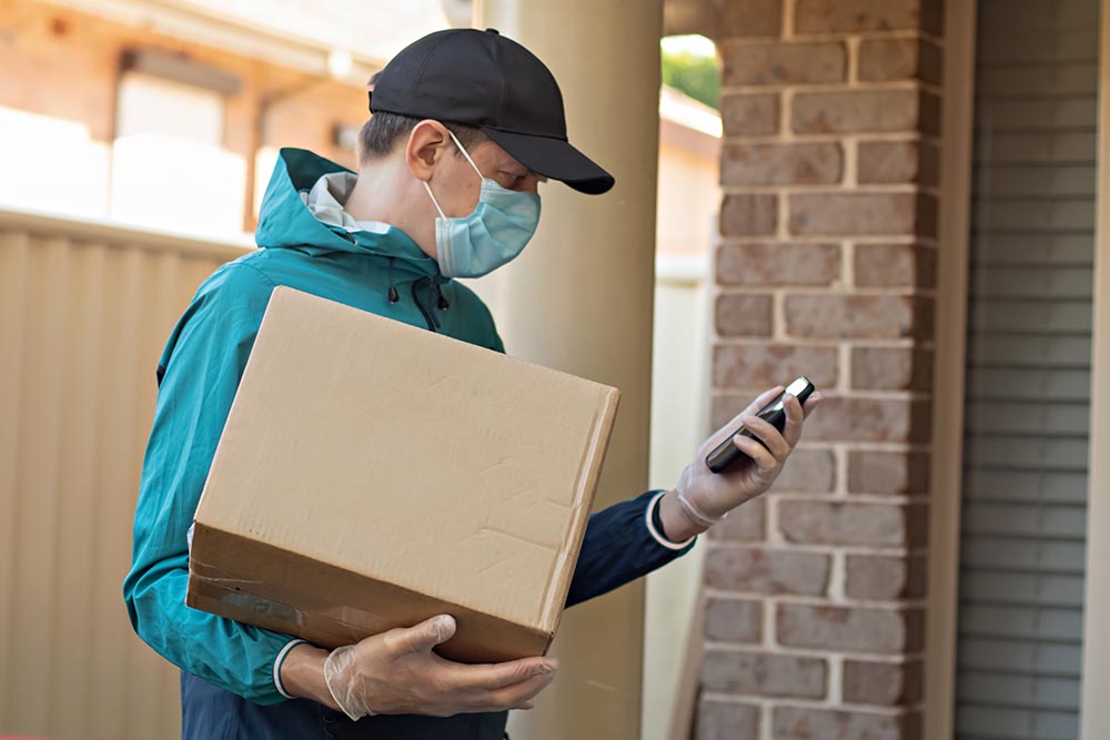 Handing Package local deliveries